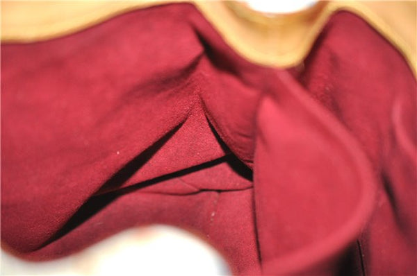 Auth Louis Vuitton Monogram Multicolor Audra Tote Hand Bag White M40047 LV 1517F