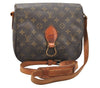 Auth Louis Vuitton Monogram Saint Cloud GM M51242 Shoulder Cross Bag Junk 1518I