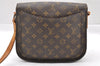 Auth Louis Vuitton Monogram Saint Cloud GM M51242 Shoulder Cross Bag Junk 1518I