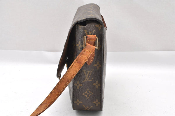 Auth Louis Vuitton Monogram Saint Cloud GM M51242 Shoulder Cross Bag Junk 1518I