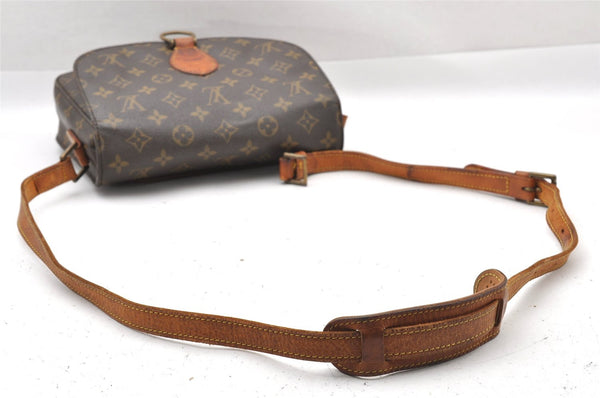 Auth Louis Vuitton Monogram Saint Cloud GM M51242 Shoulder Cross Bag Junk 1518I