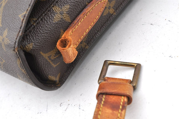 Auth Louis Vuitton Monogram Saint Cloud GM M51242 Shoulder Cross Bag Junk 1518I