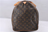 Authentic Louis Vuitton Monogram Keepall 55 Travel Boston Bag M41424 LV 1519F