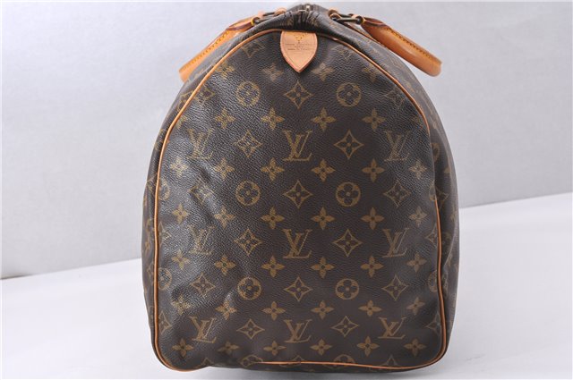 Authentic Louis Vuitton Monogram Keepall 55 Travel Boston Bag M41424 LV 1519F