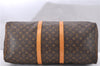 Authentic Louis Vuitton Monogram Keepall 55 Travel Boston Bag M41424 LV 1519F