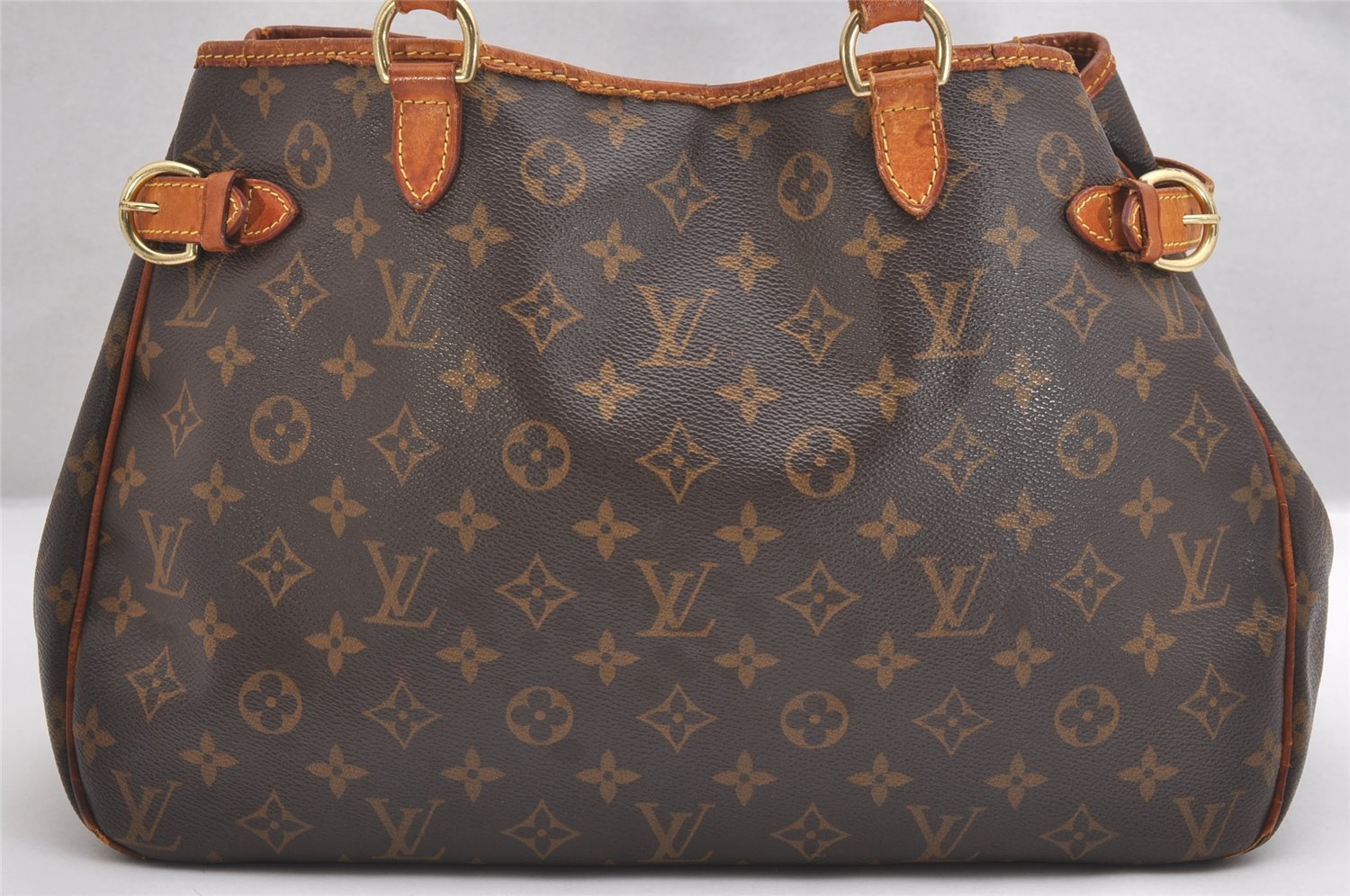 Auth Louis Vuitton Monogram Batignolles Horizontal Tote Bag M51154 LV Junk 1519I