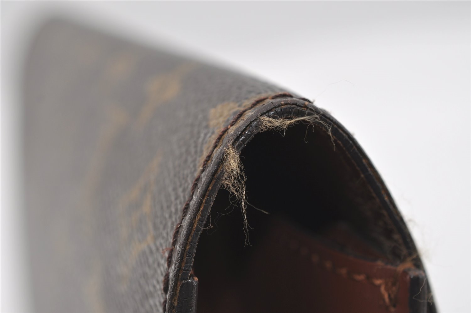 Authentic Louis Vuitton Monogram Chaillot Clutch Bag M51788 LV 1520I