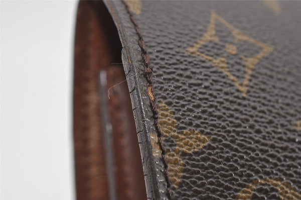 Authentic Louis Vuitton Monogram Chaillot Clutch Bag M51788 LV 1520I