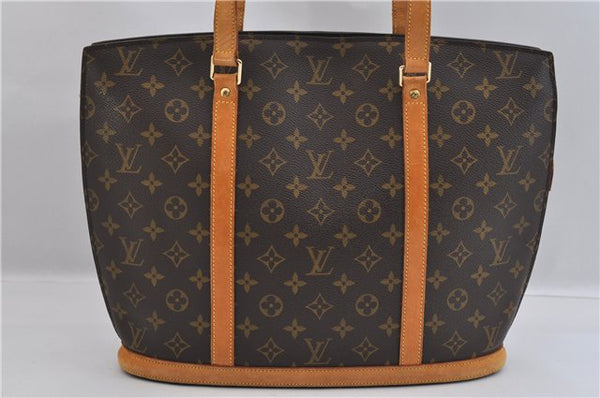 Authentic Louis Vuitton Monogram Babylone Shoulder Tote Bag M51102 LV 1521F