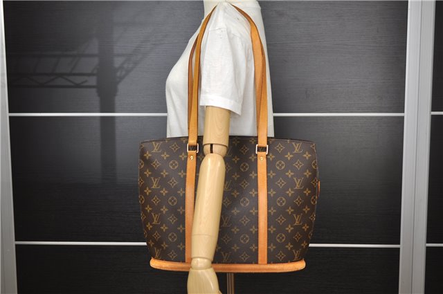 Authentic Louis Vuitton Monogram Babylone Shoulder Tote Bag M51102 LV 1521F