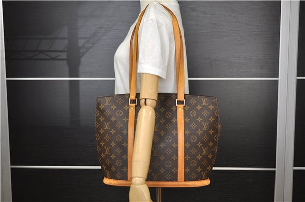 Authentic Louis Vuitton Monogram Babylone Shoulder Tote Bag M51102 LV 1521F