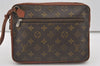 Authentic Louis Vuitton Monogram Pochette Sport Clutch Hand Bag Old Model 1521I