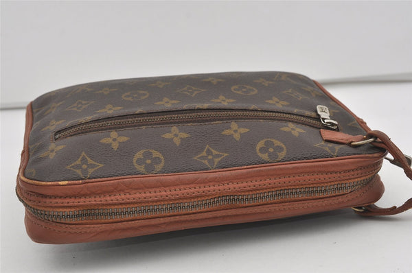 Authentic Louis Vuitton Monogram Pochette Sport Clutch Hand Bag Old Model 1521I