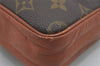 Authentic Louis Vuitton Monogram Pochette Sport Clutch Hand Bag Old Model 1521I