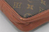Authentic Louis Vuitton Monogram Pochette Sport Clutch Hand Bag Old Model 1521I