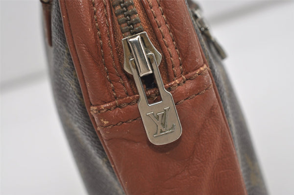 Authentic Louis Vuitton Monogram Pochette Sport Clutch Hand Bag Old Model 1521I