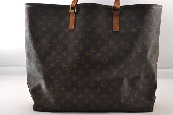 Authentic Louis Vuitton Monogram Cabas Alto Shoulder Tote Bag M51152 Junk 1522I