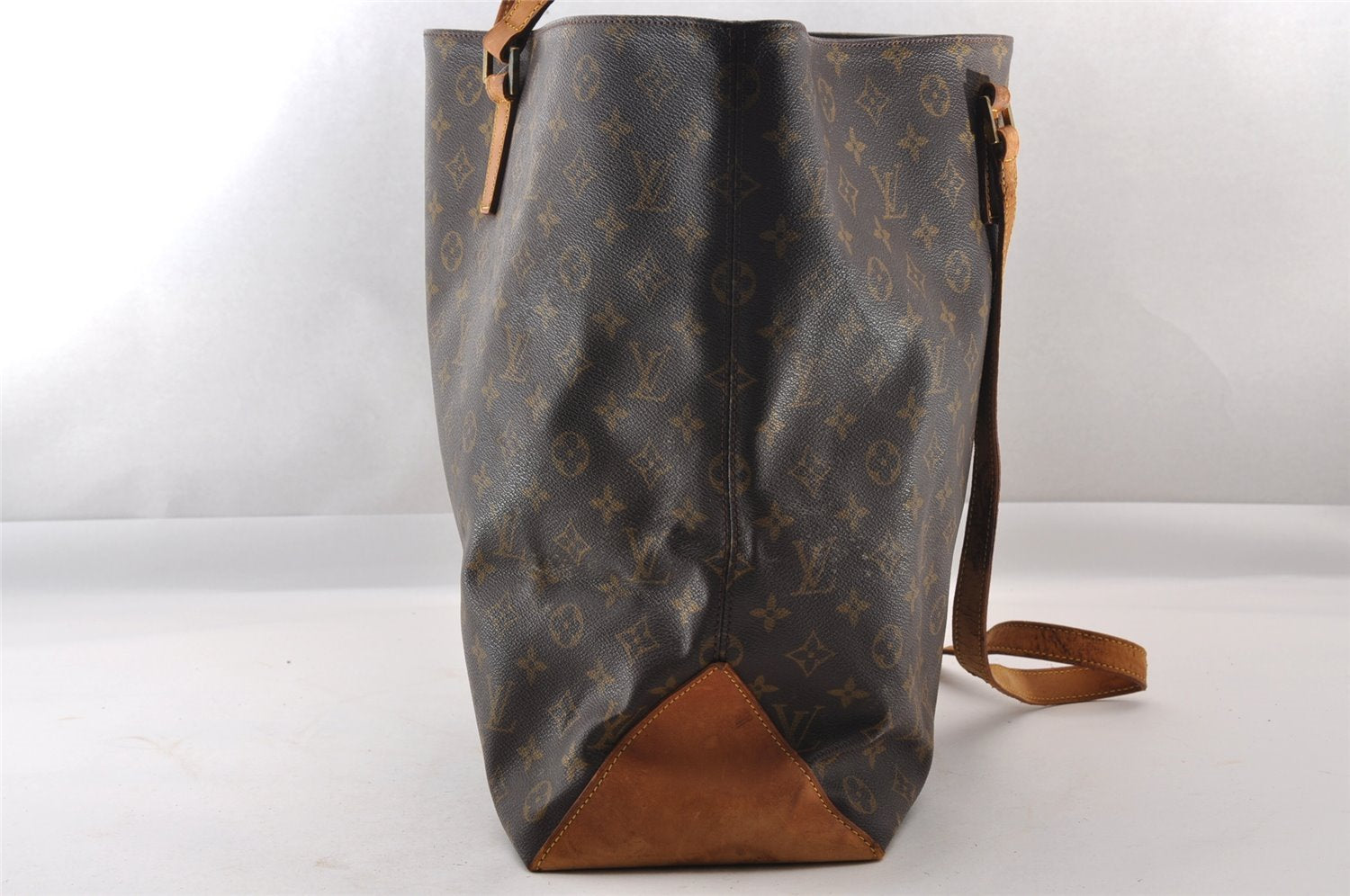 Authentic Louis Vuitton Monogram Cabas Alto Shoulder Tote Bag M51152 Junk 1522I