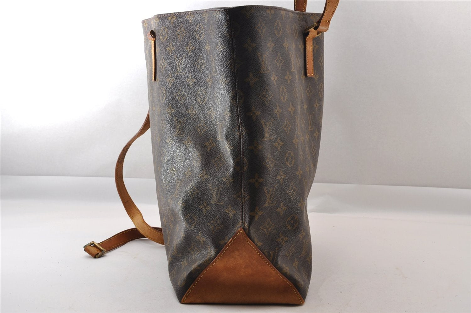 Authentic Louis Vuitton Monogram Cabas Alto Shoulder Tote Bag M51152 Junk 1522I
