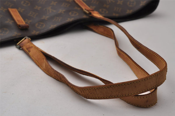 Authentic Louis Vuitton Monogram Cabas Alto Shoulder Tote Bag M51152 Junk 1522I