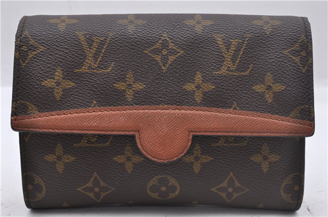 Authentic Louis Vuitton Monogram Pochette Arche Pouch Waist Bag M51975 LV 1523D