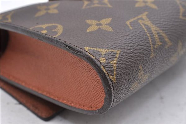 Authentic Louis Vuitton Monogram Pochette Arche Pouch Waist Bag M51975 LV 1523D