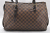 Authentic Louis Vuitton Damier Chelsea Shoulder Tote Bag N51119 LV 1523I