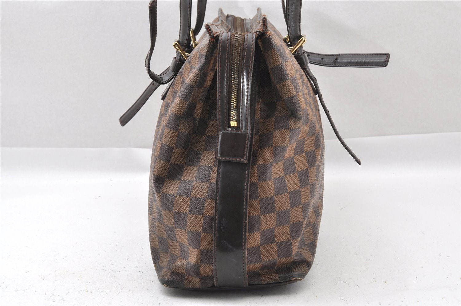 Authentic Louis Vuitton Damier Chelsea Shoulder Tote Bag N51119 LV 1523I