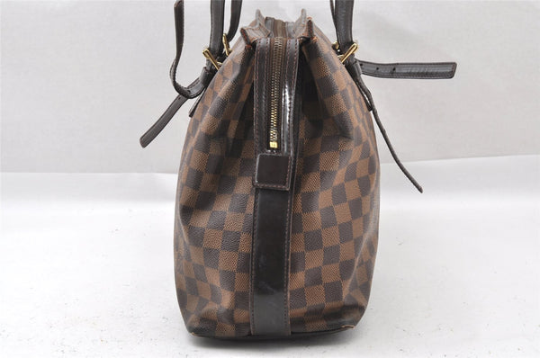 Authentic Louis Vuitton Damier Chelsea Shoulder Tote Bag N51119 LV 1523I