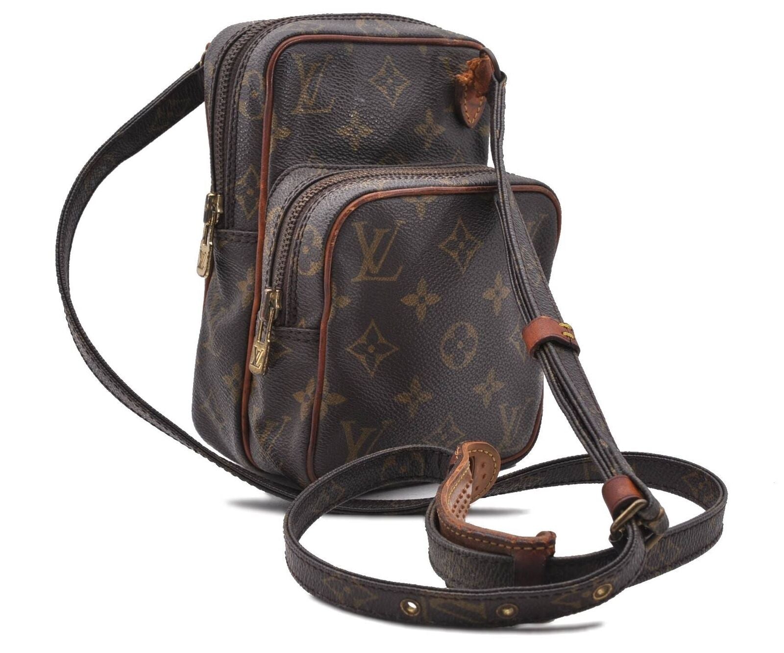 Auth LOUIS VUITTON Monogram Mini Amazone Shoulder Cross Body Bag M45238 LV 1526C