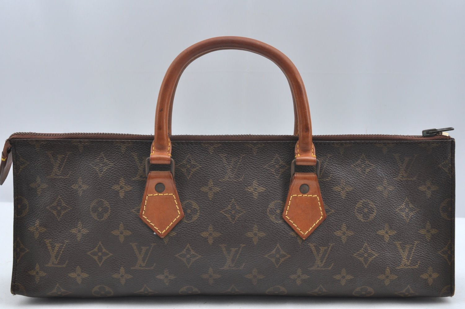 Authentic Louis Vuitton Monogram Sac Trico Hand Bag Old Model LV 1526I