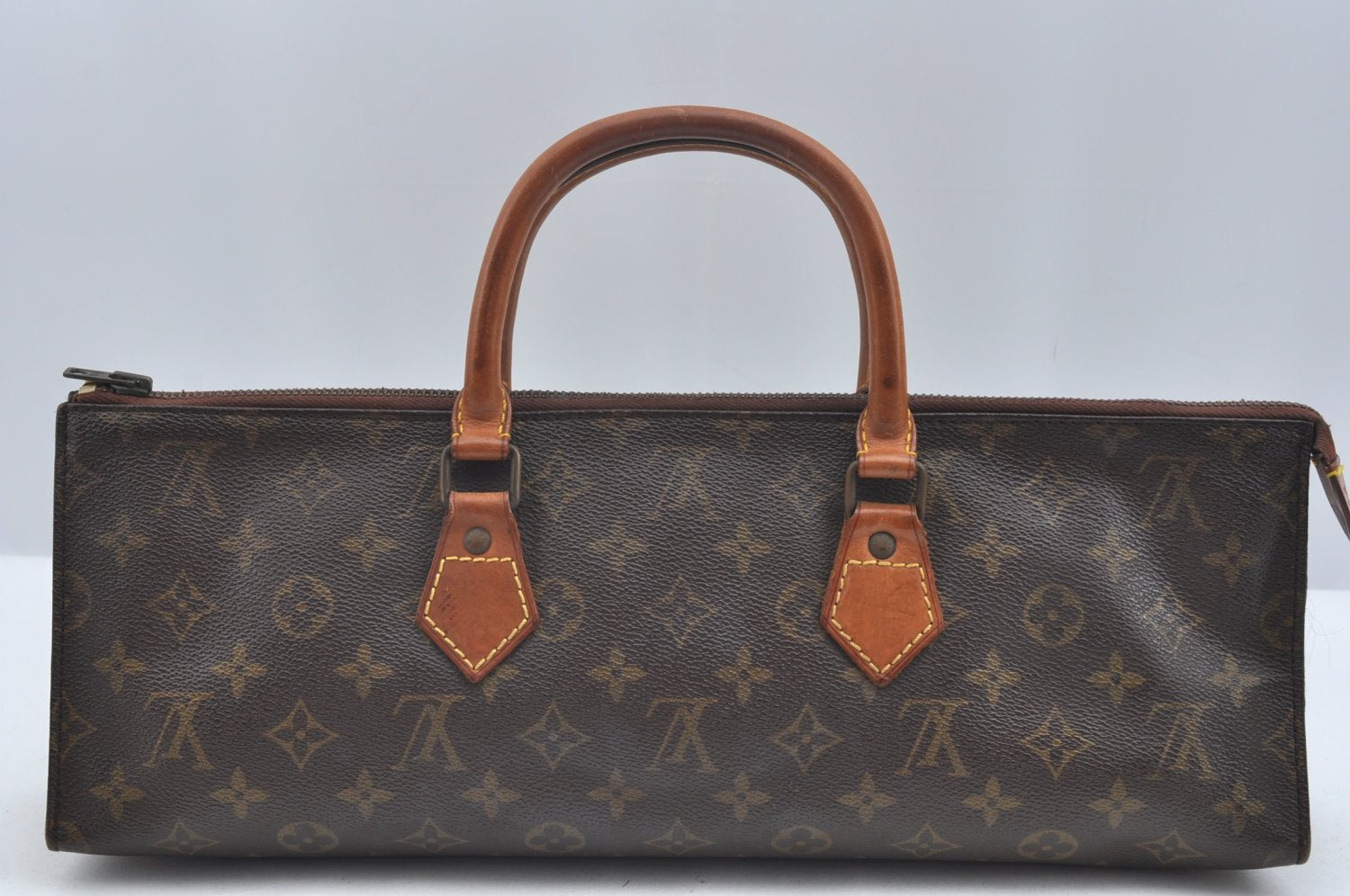 Authentic Louis Vuitton Monogram Sac Trico Hand Bag Old Model LV 1526I