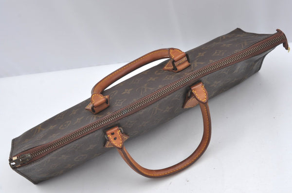 Authentic Louis Vuitton Monogram Sac Trico Hand Bag Old Model LV 1526I