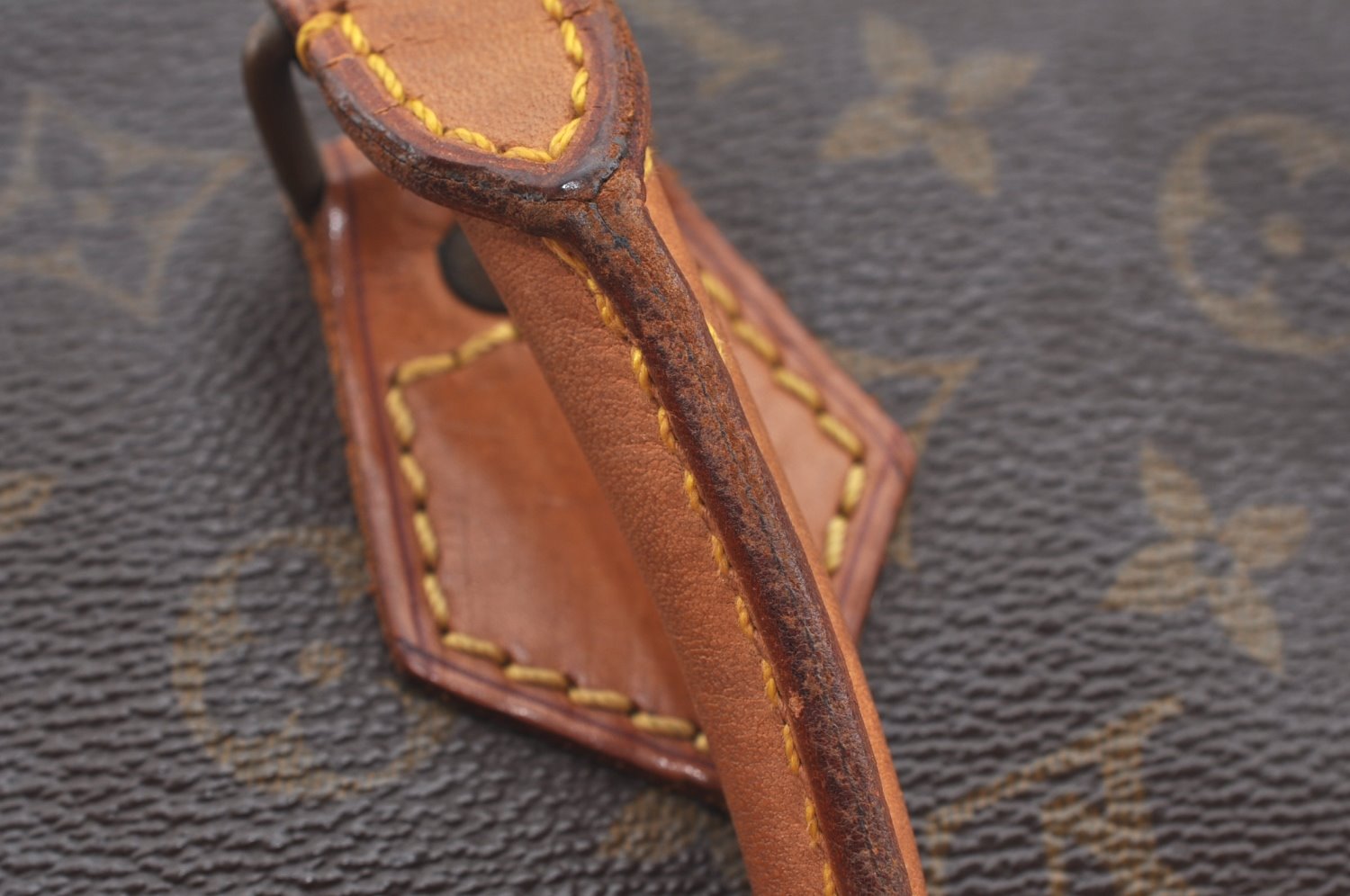 Authentic Louis Vuitton Monogram Sac Trico Hand Bag Old Model LV 1526I