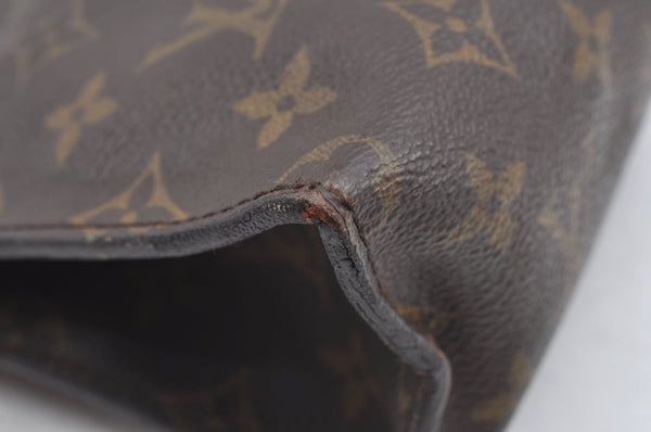 Authentic Louis Vuitton Monogram Sac Trico Hand Bag Old Model LV 1526I