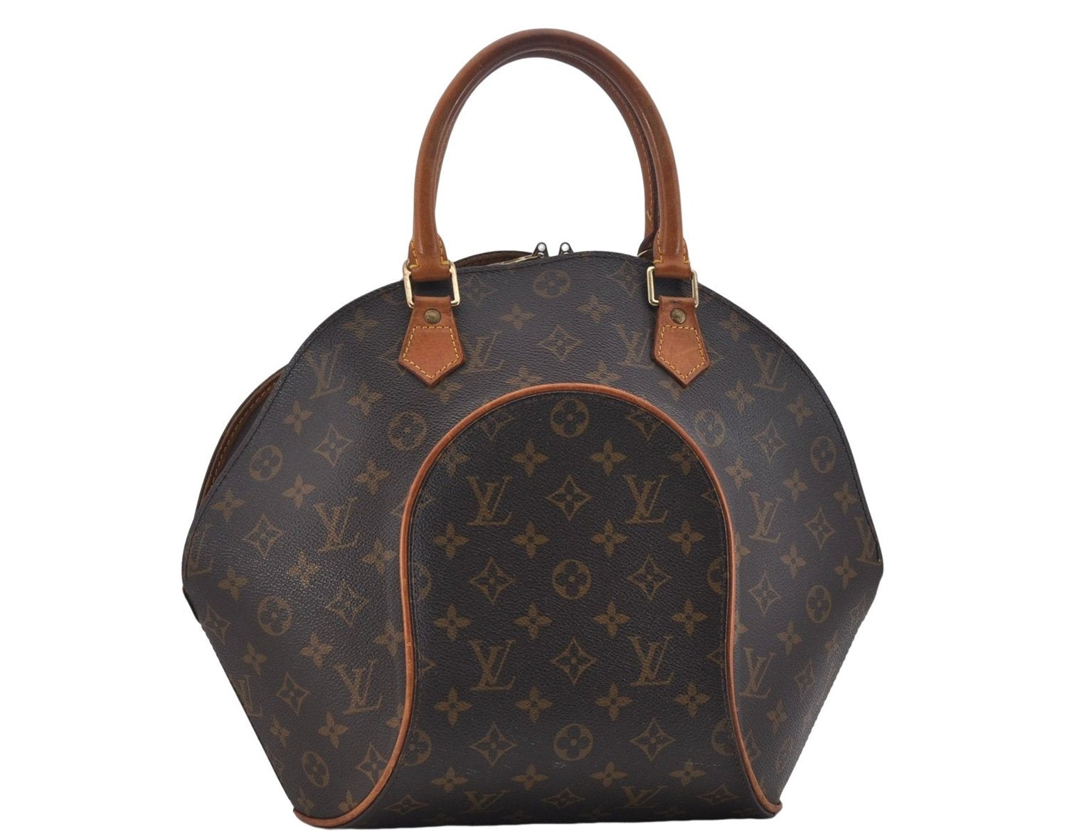 Authentic Louis Vuitton Monogram Ellipse MM Hand Bag M51126 LV 1527E