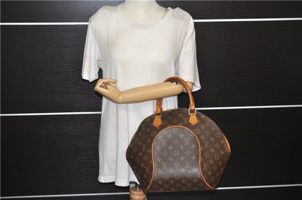 Authentic Louis Vuitton Monogram Ellipse MM Hand Bag M51126 LV 1527E
