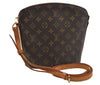 Authentic Louis Vuitton Monogram Drouot Shoulder Cross Bag M51290 Junk 1527I