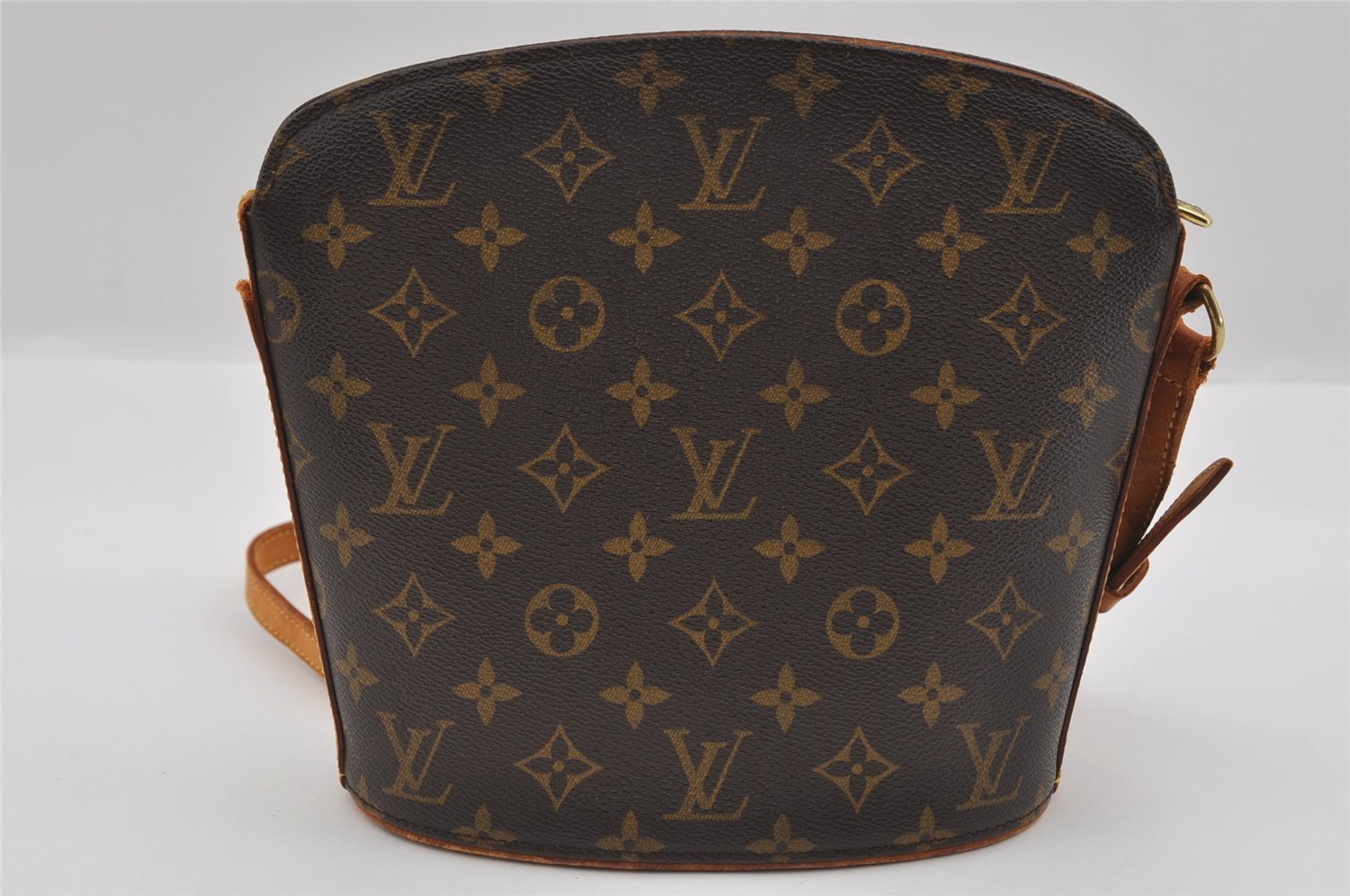 Authentic Louis Vuitton Monogram Drouot Shoulder Cross Bag M51290 Junk 1527I