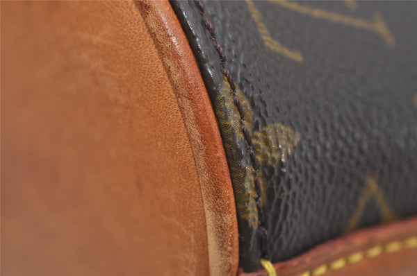 Authentic Louis Vuitton Monogram Drouot Shoulder Cross Bag M51290 Junk 1527I