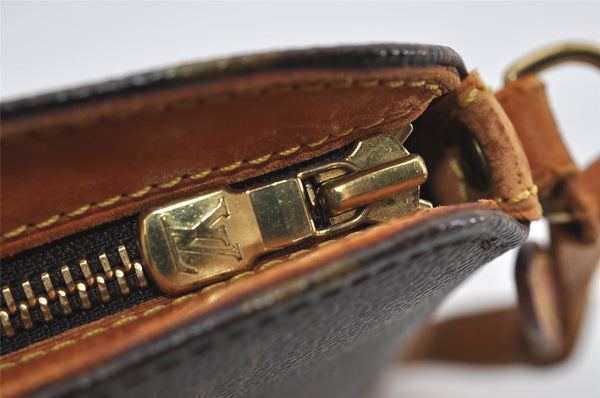 Authentic Louis Vuitton Monogram Drouot Shoulder Cross Bag M51290 Junk 1527I