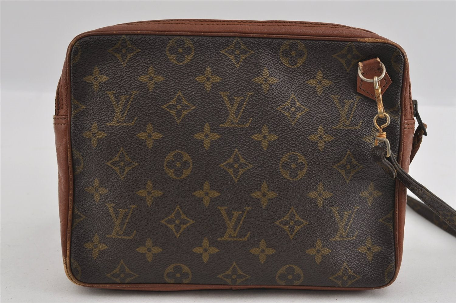 Authentic Louis Vuitton Monogram Shoulder Cross Body Bag Old Model LV 1528I
