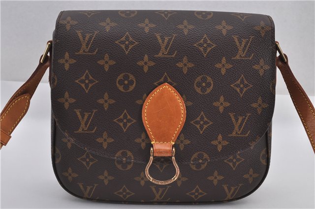 Authentic Louis Vuitton Monogram Saint Cloud GM M51242 Shoulder Cross Bag 1529F