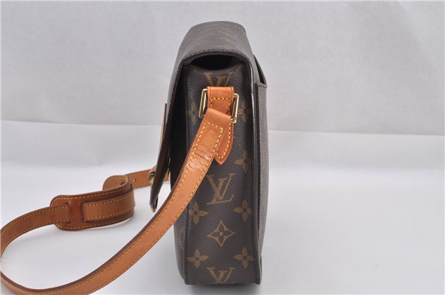 Authentic Louis Vuitton Monogram Saint Cloud GM M51242 Shoulder Cross Bag 1529F