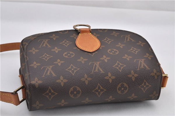 Authentic Louis Vuitton Monogram Saint Cloud GM M51242 Shoulder Cross Bag 1529F