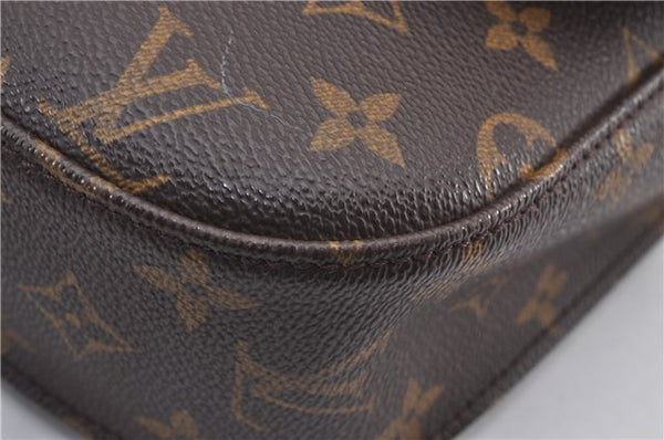 Authentic Louis Vuitton Monogram Saint Cloud GM M51242 Shoulder Cross Bag 1529F