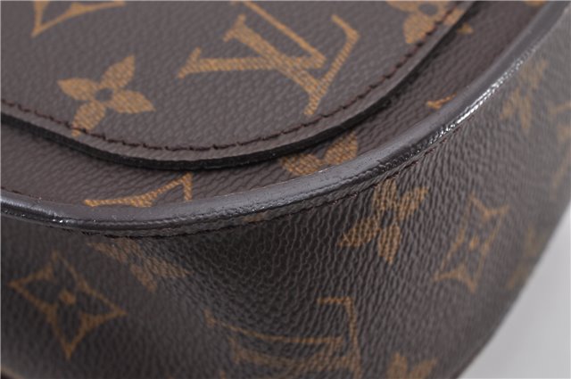Authentic Louis Vuitton Monogram Saint Cloud GM M51242 Shoulder Cross Bag 1529F
