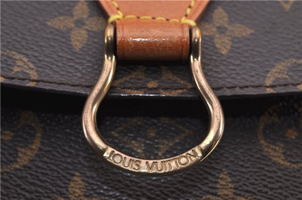 Authentic Louis Vuitton Monogram Saint Cloud GM M51242 Shoulder Cross Bag 1529F