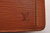 Auth Louis Vuitton Epi Pochette Sellier Dragonne Clutch Bag M52618 Brown 1529I