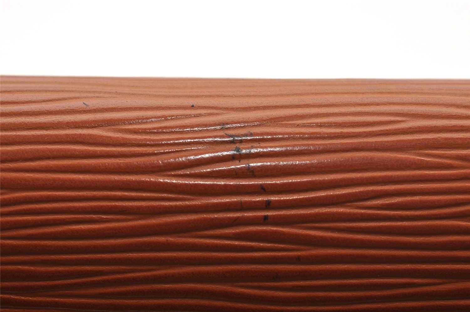 Auth Louis Vuitton Epi Pochette Sellier Dragonne Clutch Bag M52618 Brown 1529I